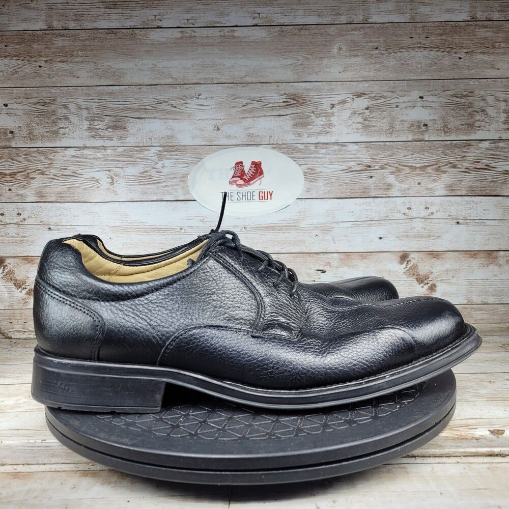 Studio Belvedere Baybridge Oxford Shoes Men's Size 11 Black Leather Lace Up